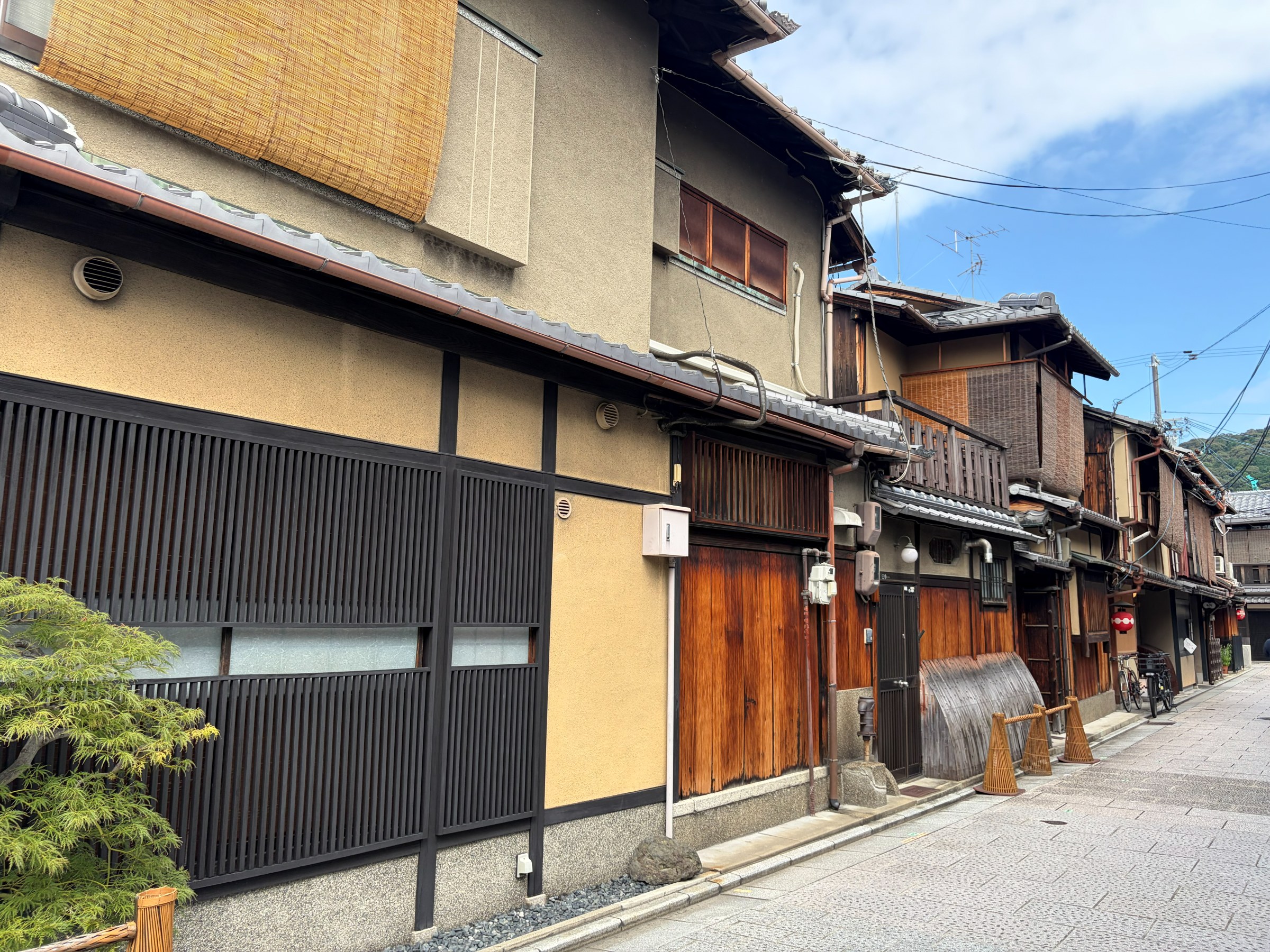 東山・祇園の町並み